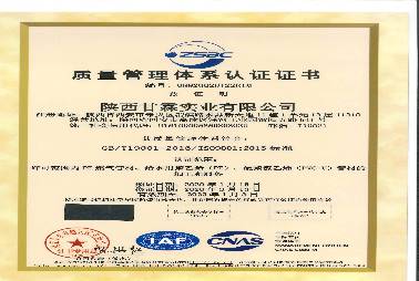 ISO9001質(zhì)量認(rèn)證